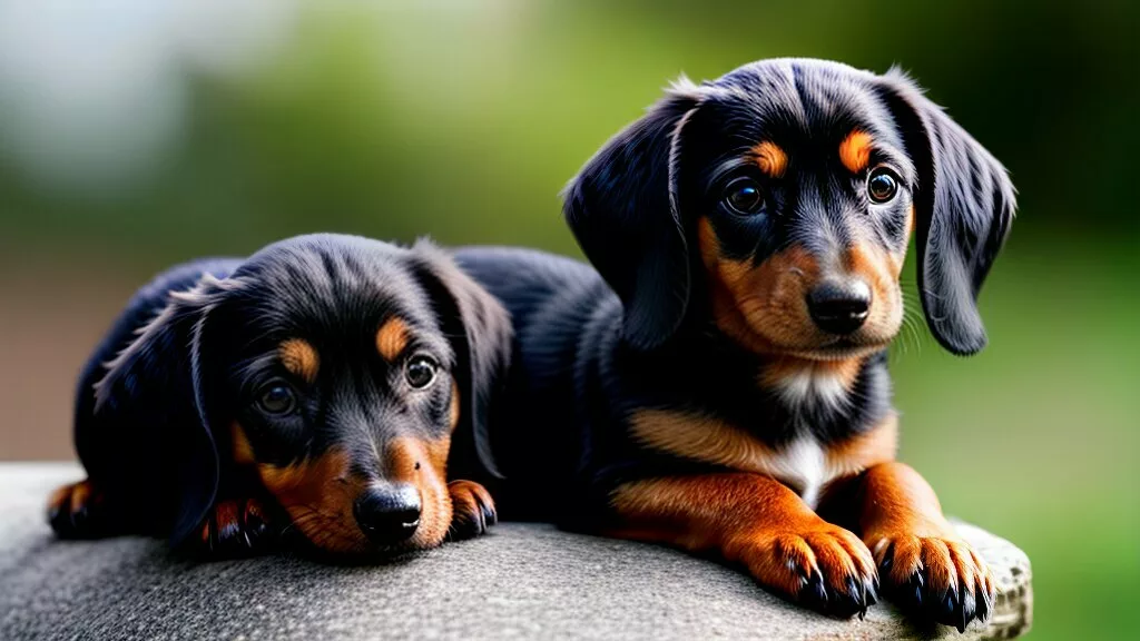 Dapple Dachshund Puppies